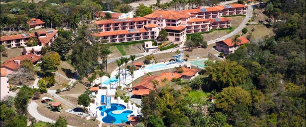 Vista aérea do Tauá Resort Caeté