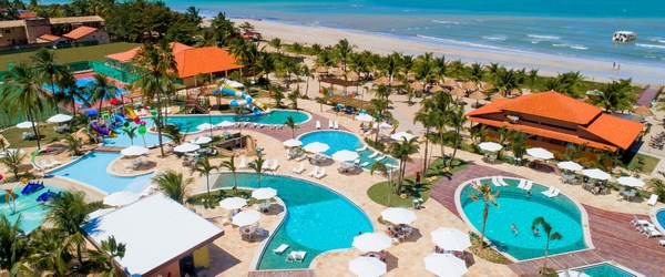 O Salinas Maragogi, em Alagoas, um dos resorts mais populares do Brasil.