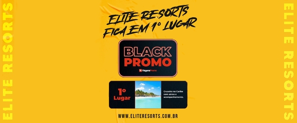 Elite Resorts ganha prêmio por vendas na Black Friday.