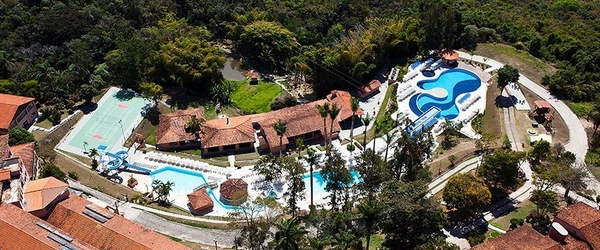 O Tauá Resort Caeté, próximo a Belo Horizonte (MG).