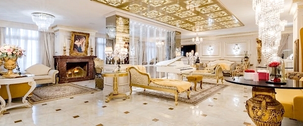 A Sala de Estar do Hotel Colline de France, um dos resorts mais luxuosos e paradisíacos do Brasil.