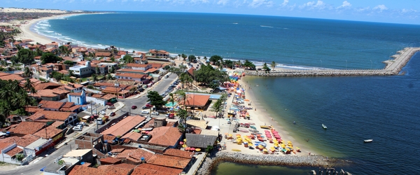 A charmosa Praia da Redinha.