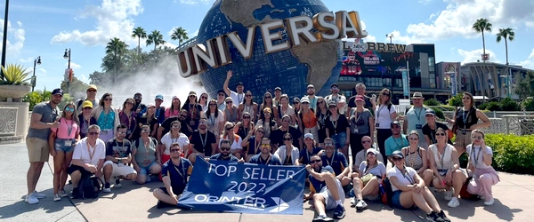 Top Sellers se reúnem nos EUA durante viagem de premiação da Orinter.