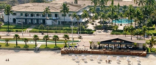 O Casa Grande Hotel Resort & Spa, localizado no Guarujá (SP).