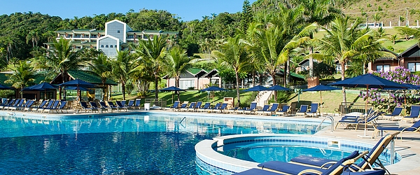 O Infinity Blue Resort & Spa, em Balneário Camboriú (SC).