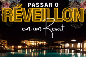 Privilégio de passar réveillon em um resort