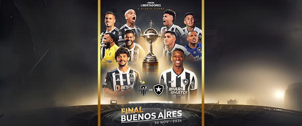 Final da Libertadores 2024_ Atlético-MG x Botafogo em Buenos Aires