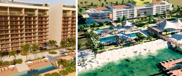 Conceito inovador de mini cidade sustentável