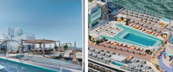 Mais experiências a beira da piscina