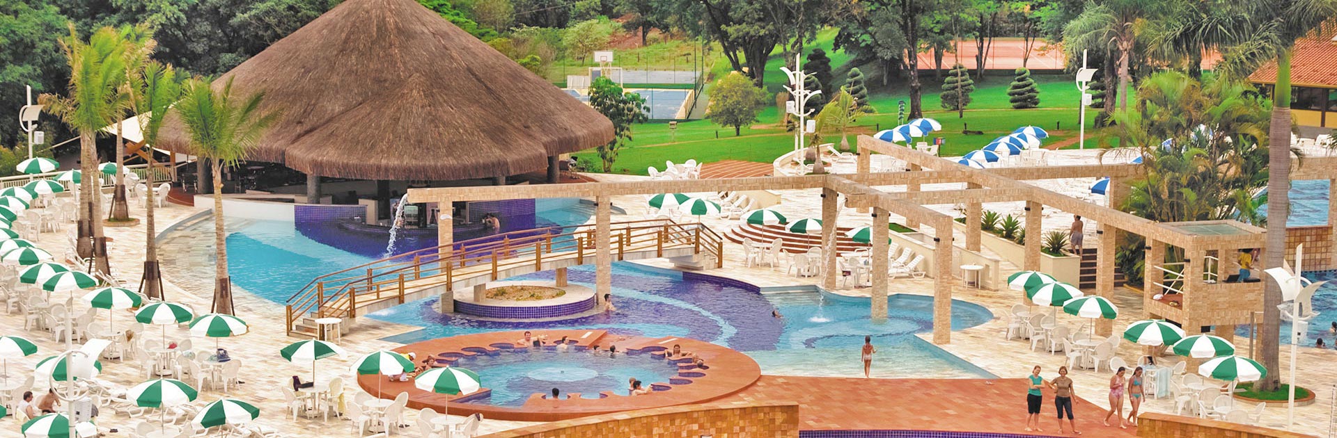 Aguativa Resort piscina geral