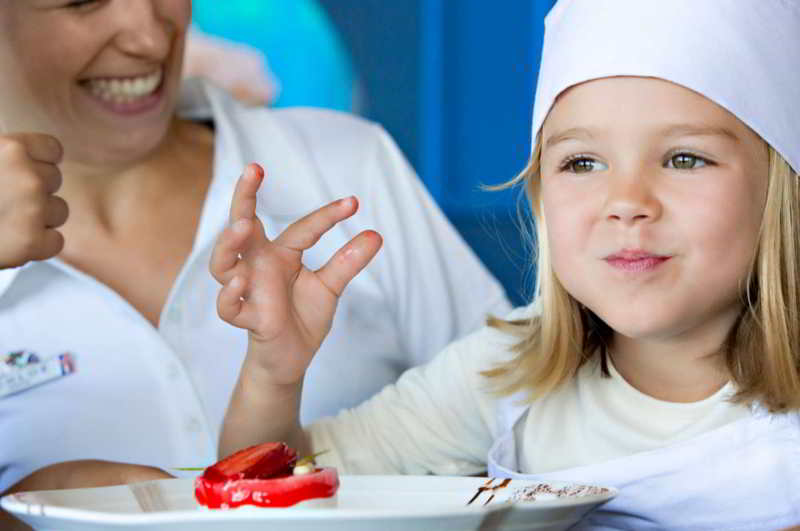 gastronomia com monitoria voltada para crianças