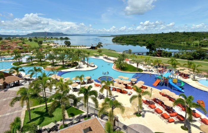Malai Manso Resort detalhes vista aérea