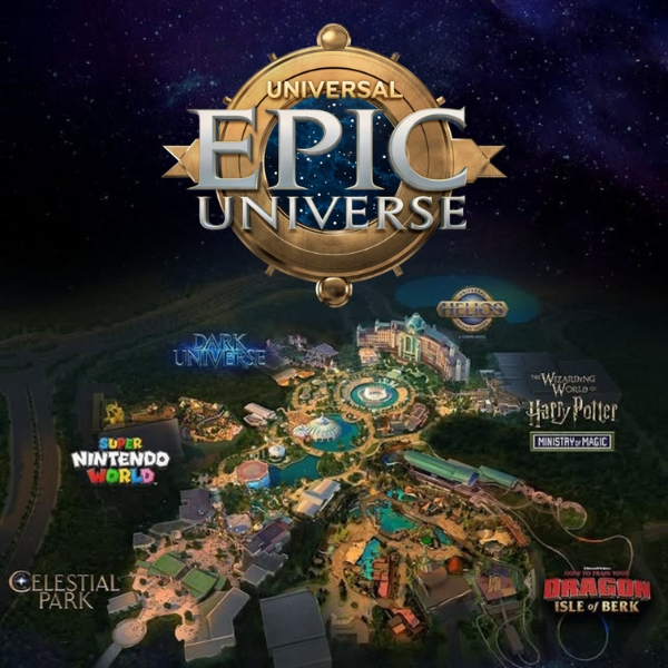 Promoções - Universal Epic Universe