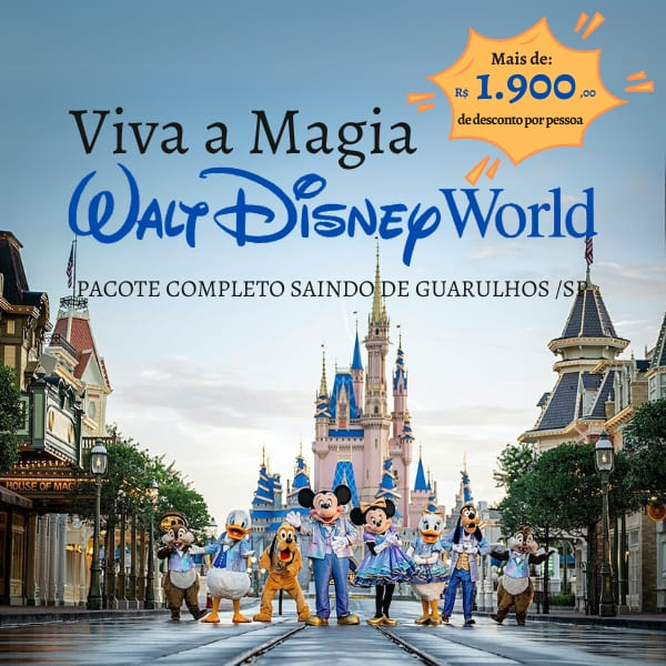 Promoções - Disney 11 noites - Desconto