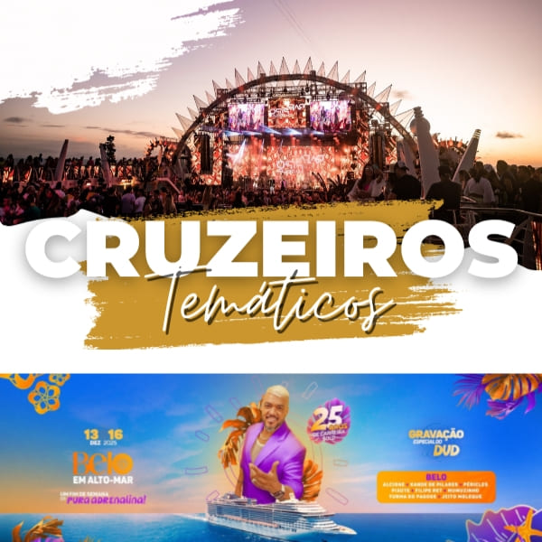 Promoções - Cruzeiros Temáticos Part 2