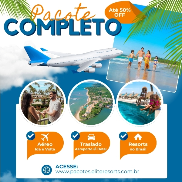 Promoções - Pacotes Completos 4 Saídas